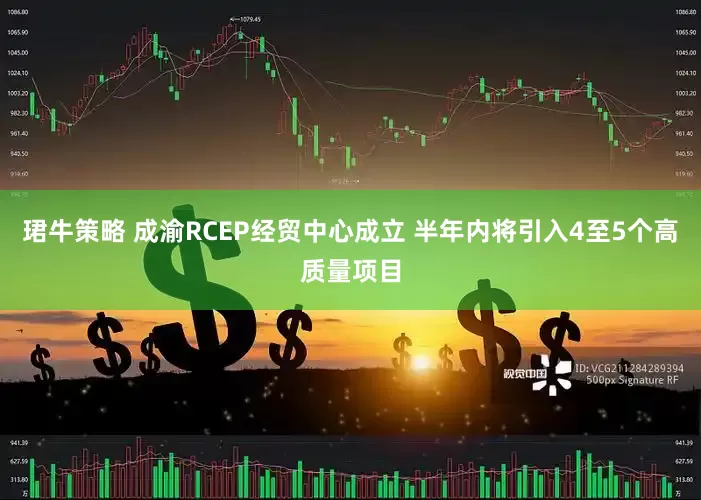 珺牛策略 成渝RCEP经贸中心成立 半年内将引入4至5个高质量项目